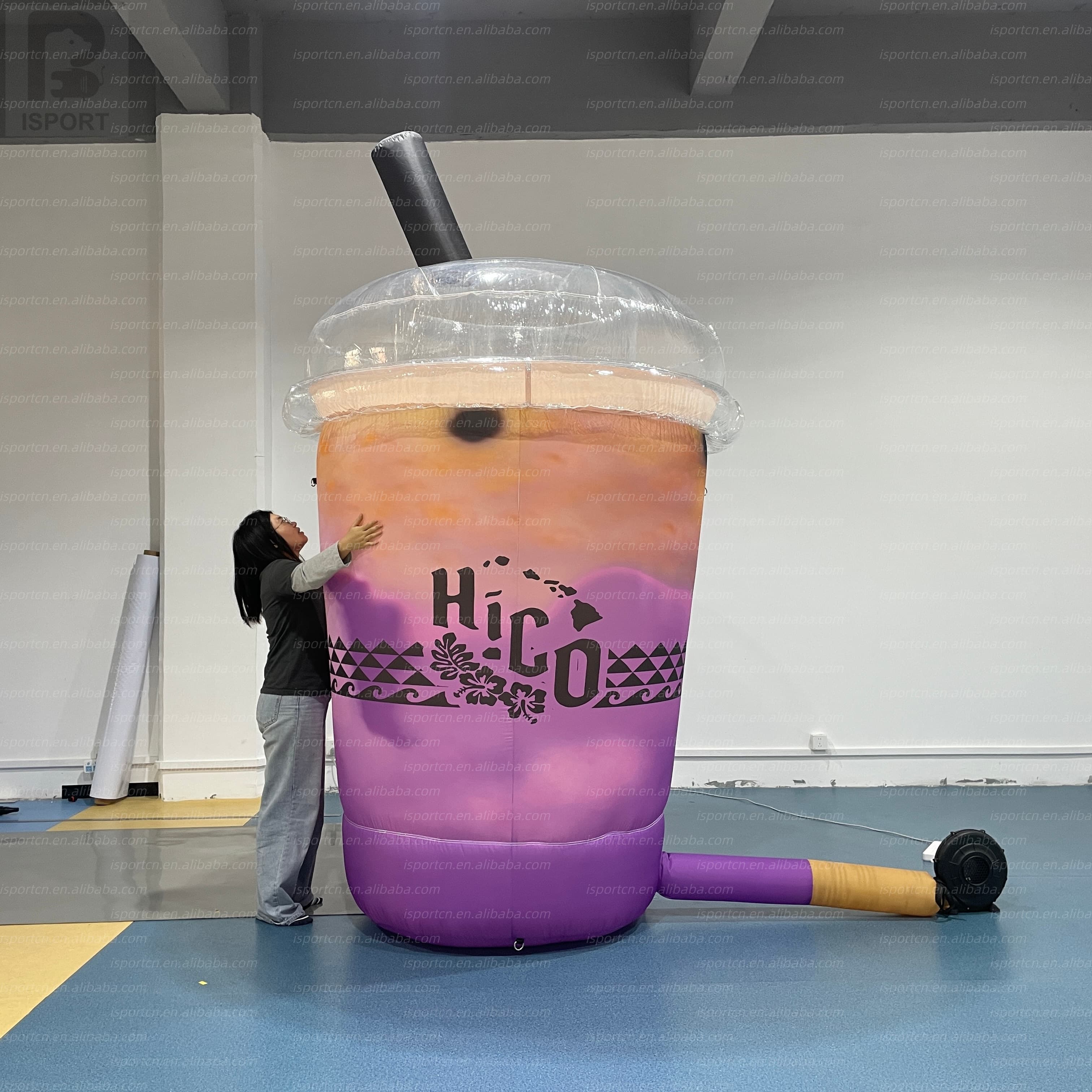 Giant Inflatable Milk Tea Coffee Cup - Custom Logo Advertising