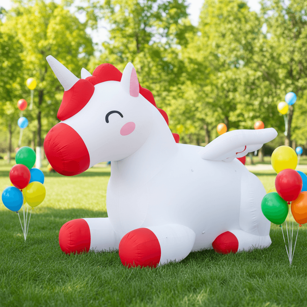 Giant Inflatable Pegasus Horse for Events and Promotions