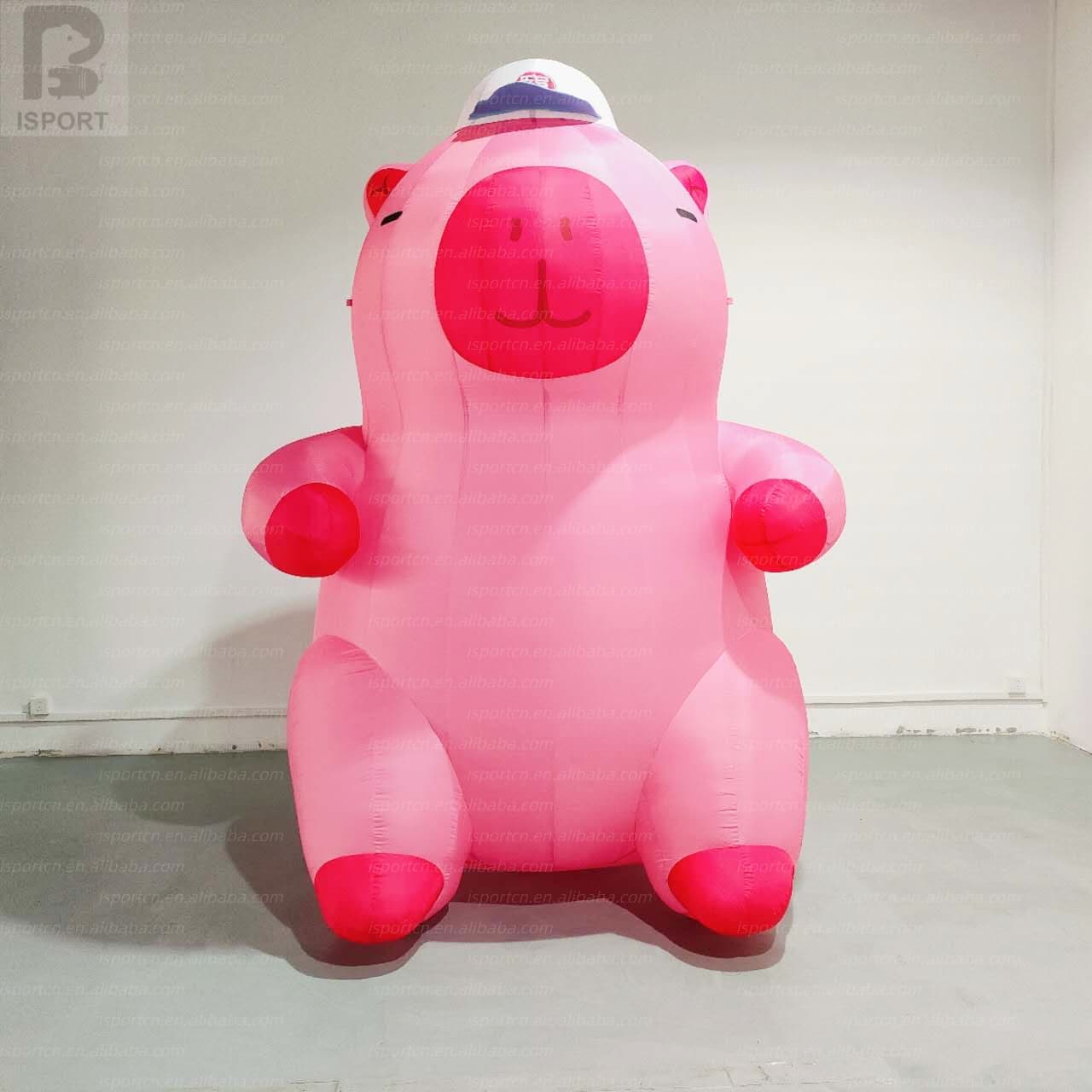 Giant Inflatable Capybara Character for Promotional Events