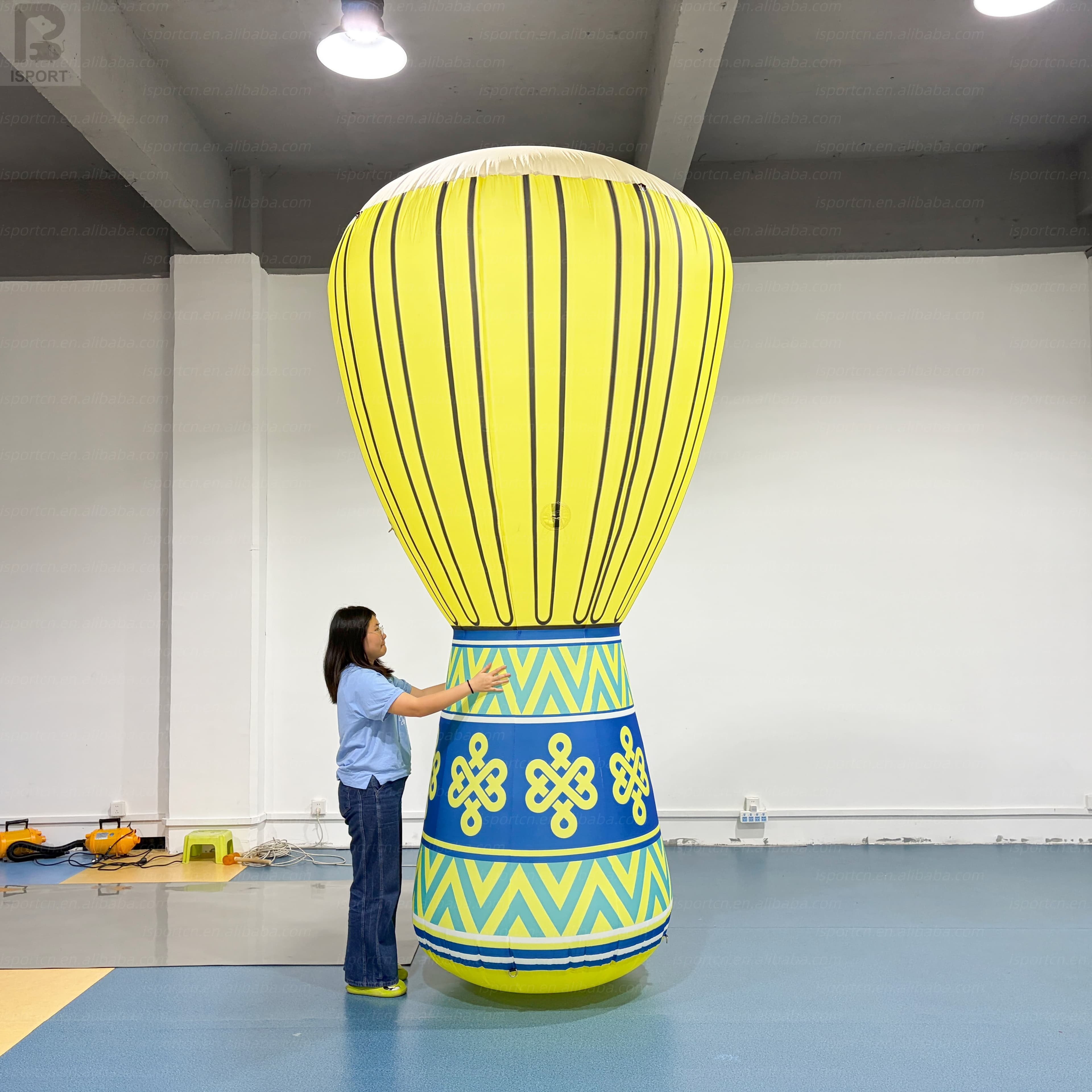 Giant Inflatable LED Drum - Custom Lighted Percussion Display
