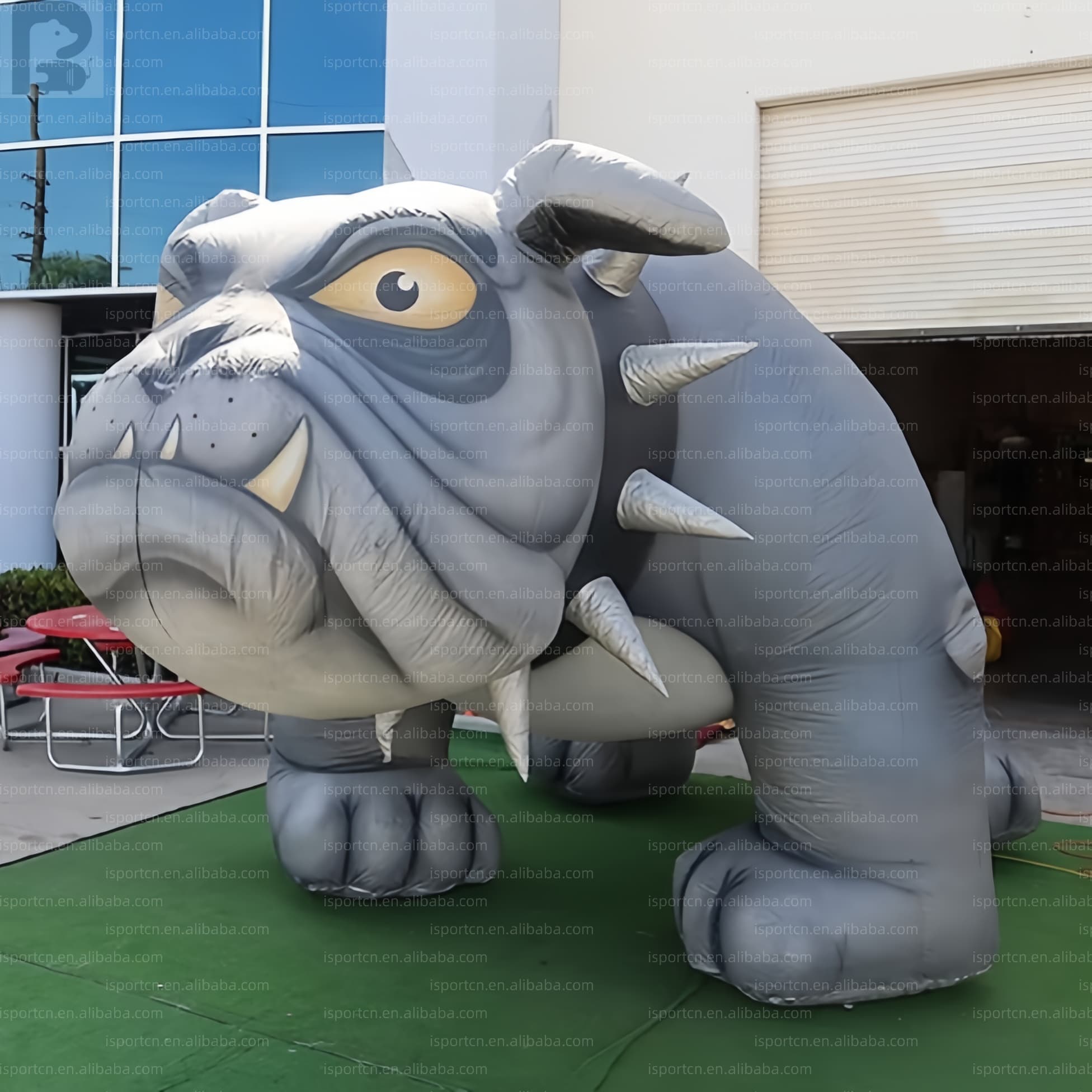 Giant Inflatable Bulldog Display - Custom Advertising Character