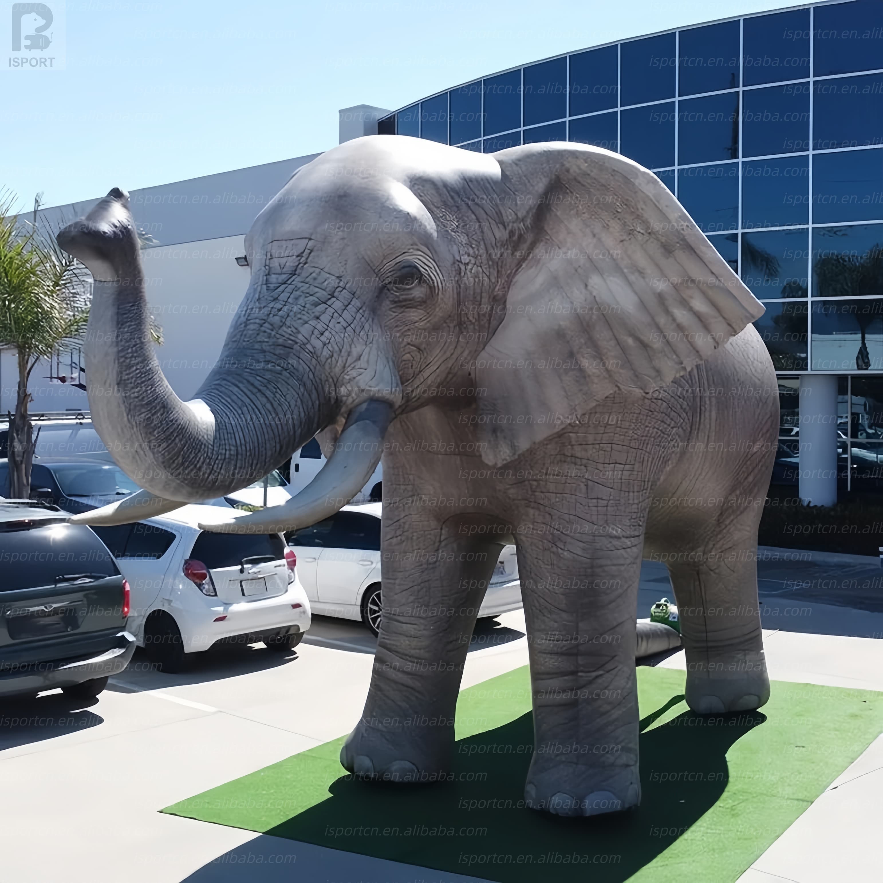 Custom Giant Inflatable Elephant Advertising Prop