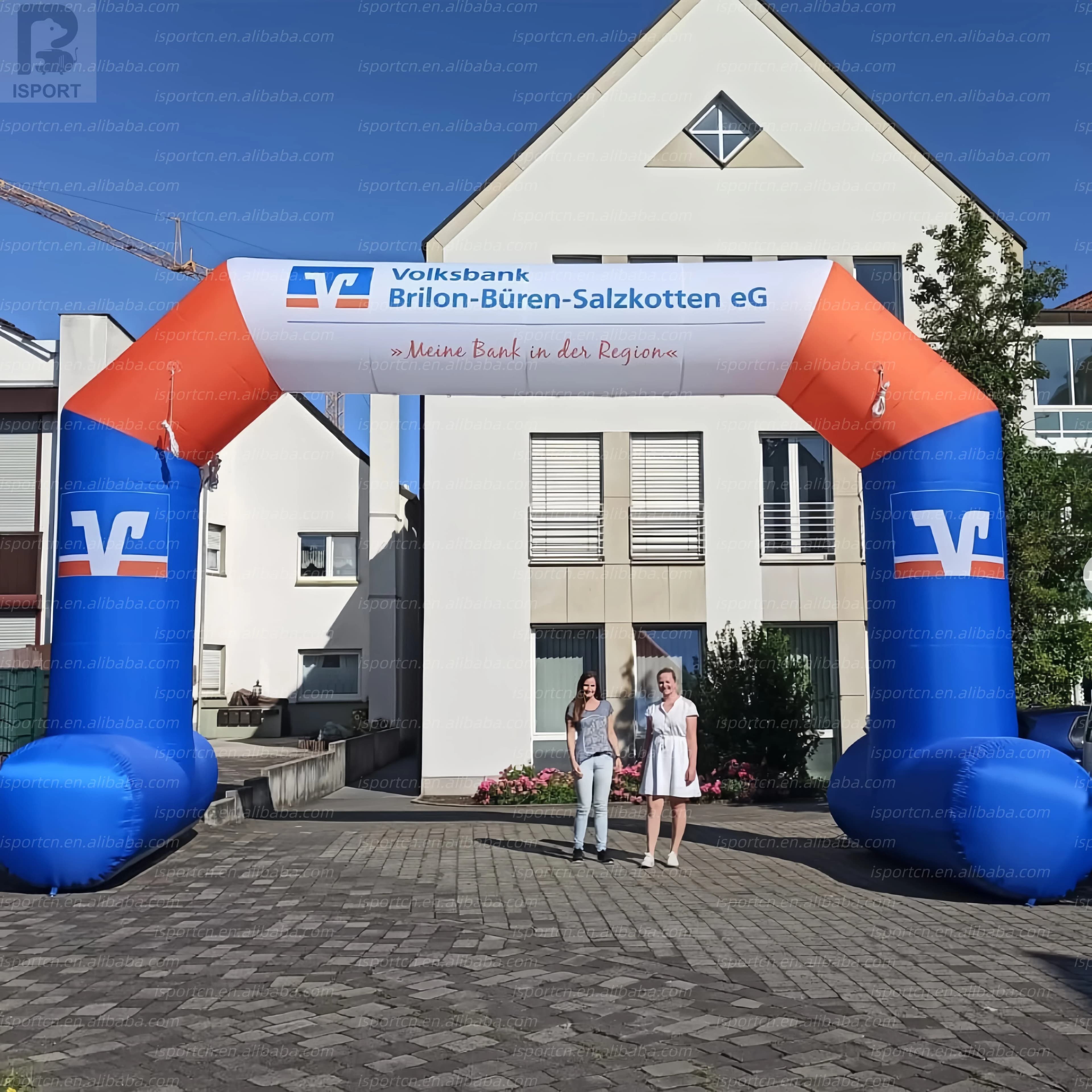Giant Inflatable Arch with Square Base for Events and Races