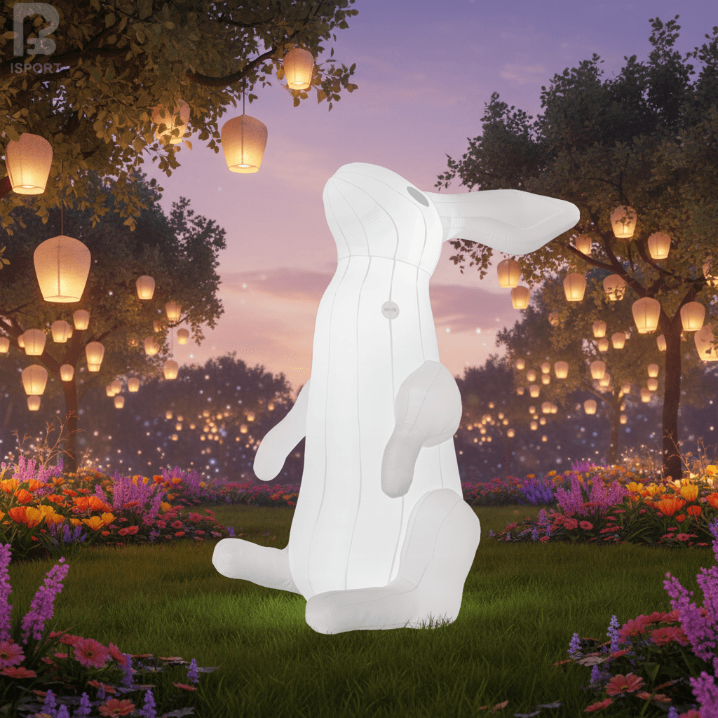 Giant Inflatable Easter Bunny for Events and Retail Displays