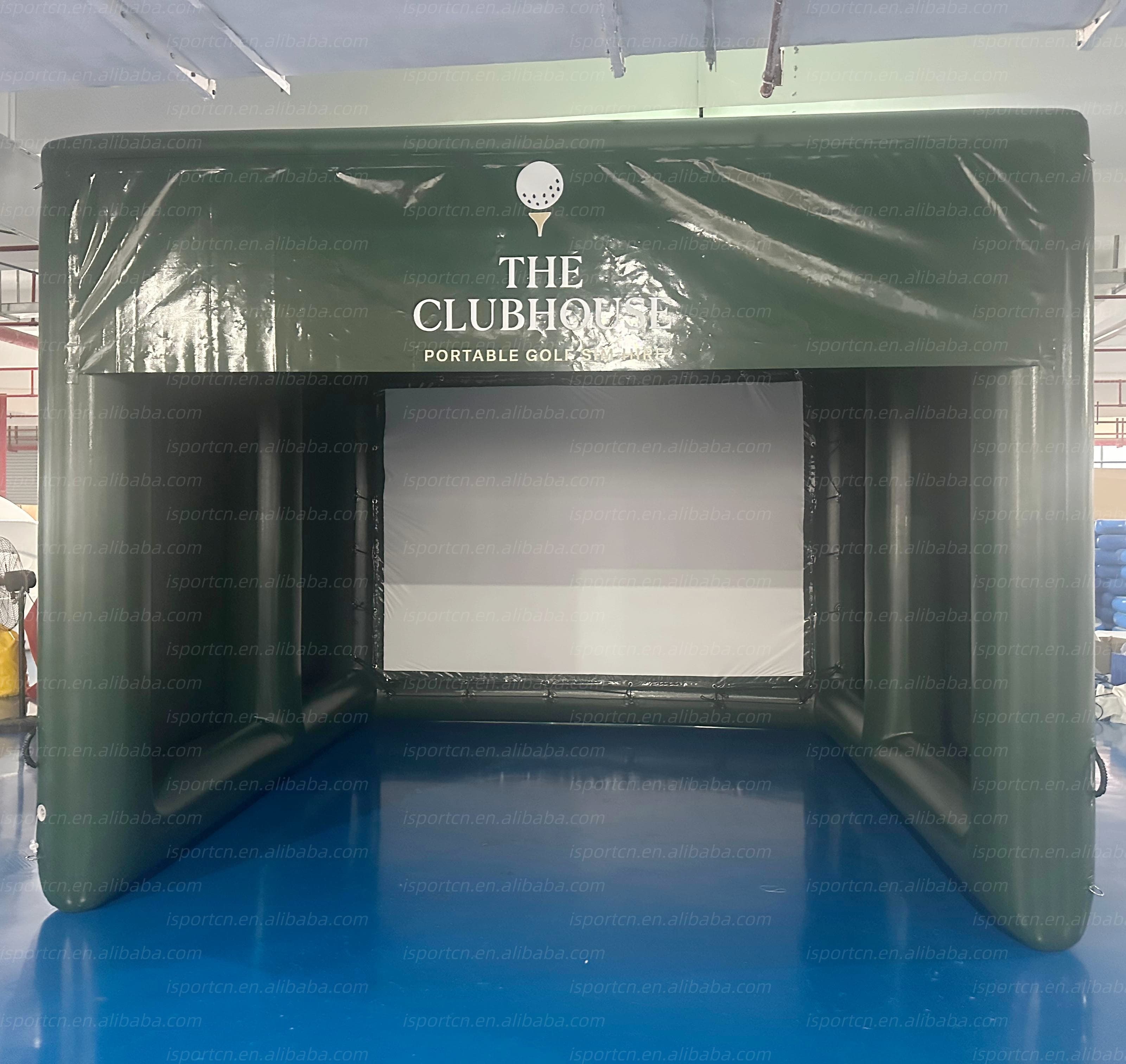 Custom Indoor Golf Simulator Inflatable Tent - 13 Ft