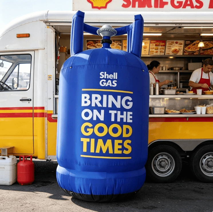 Giant Inflatable Gas Tank Model for Advertising & Promotions