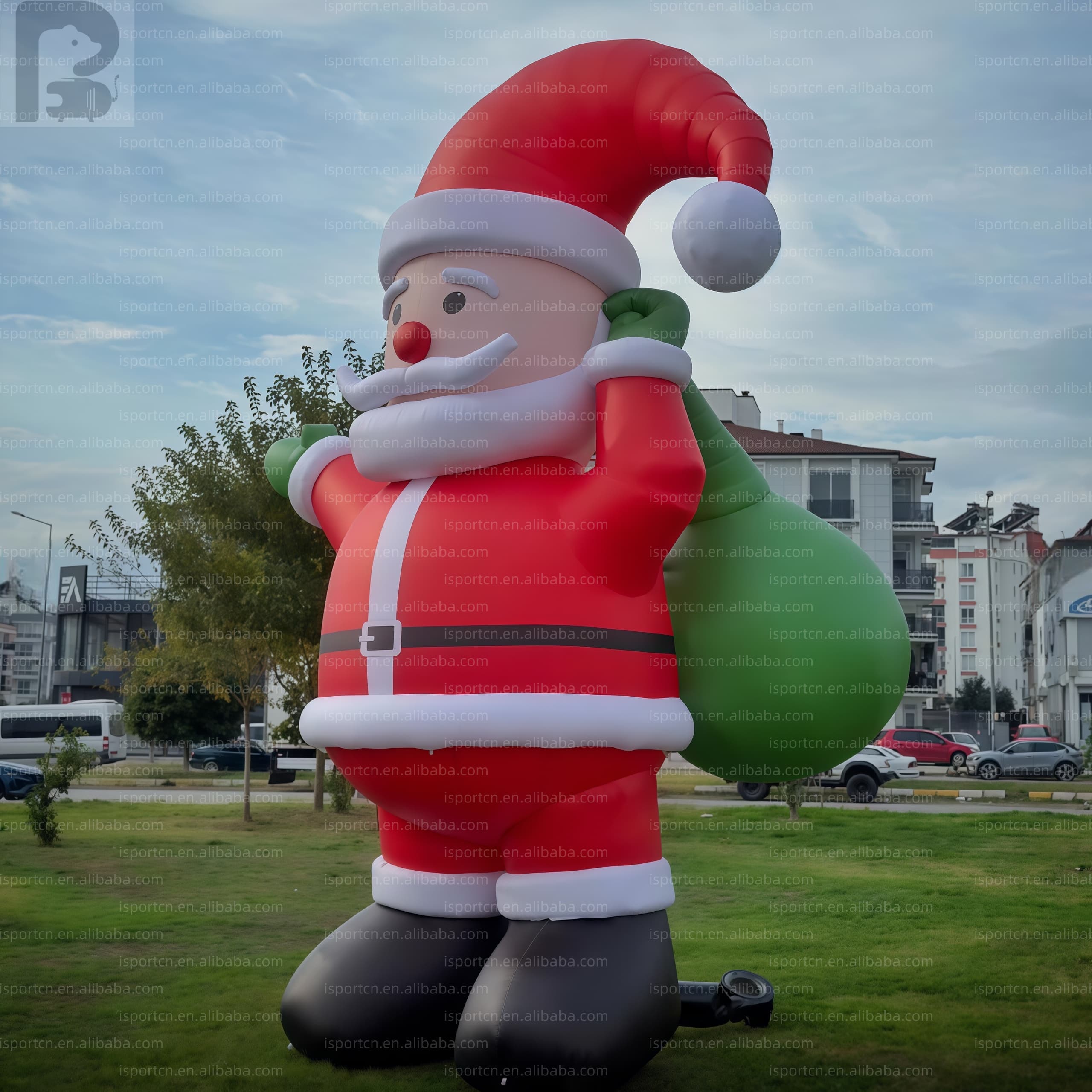 Custom Inflatable Santa Claus Character for Advertising & Holiday Decor