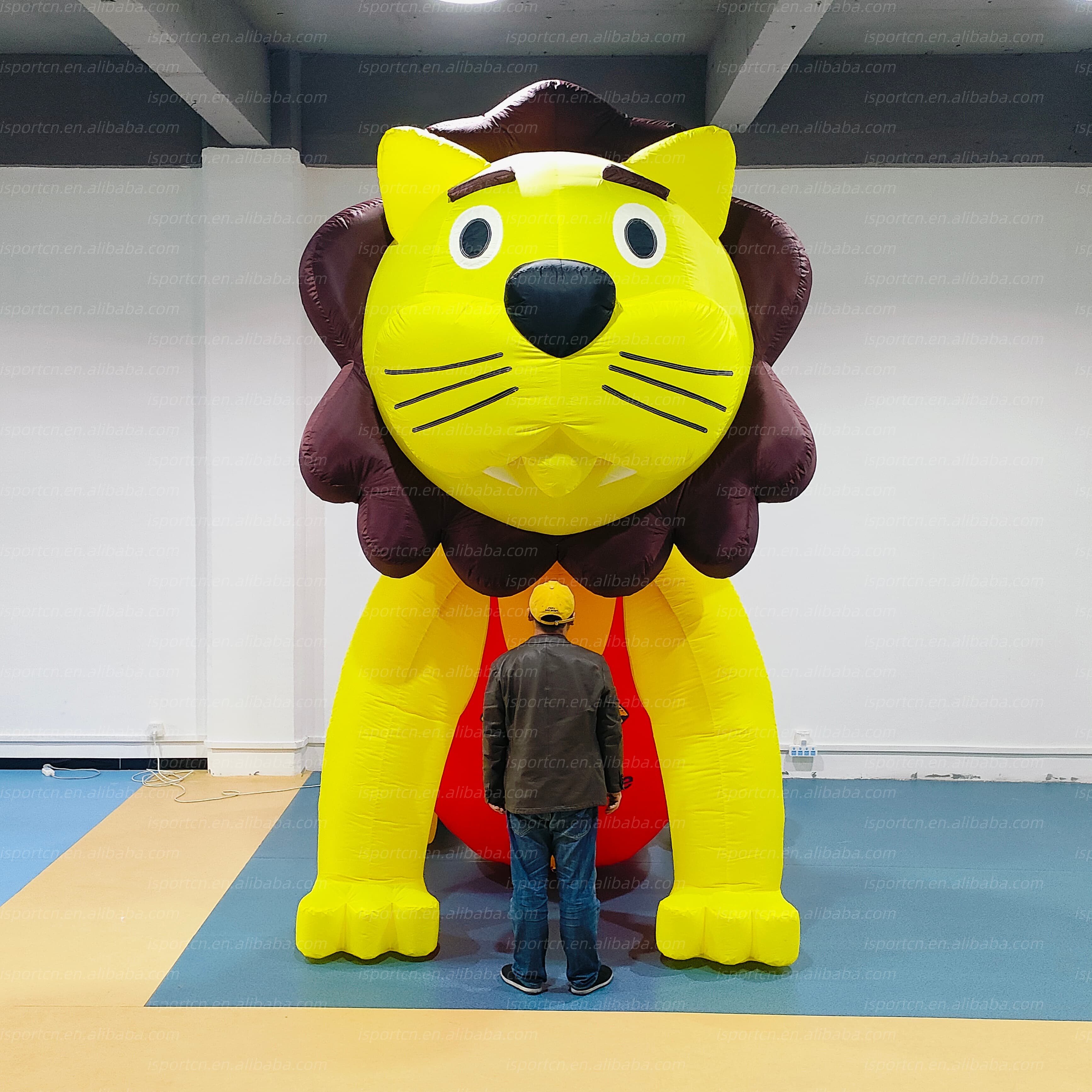 Giant Inflatable Lion Character for Outdoor Advertising