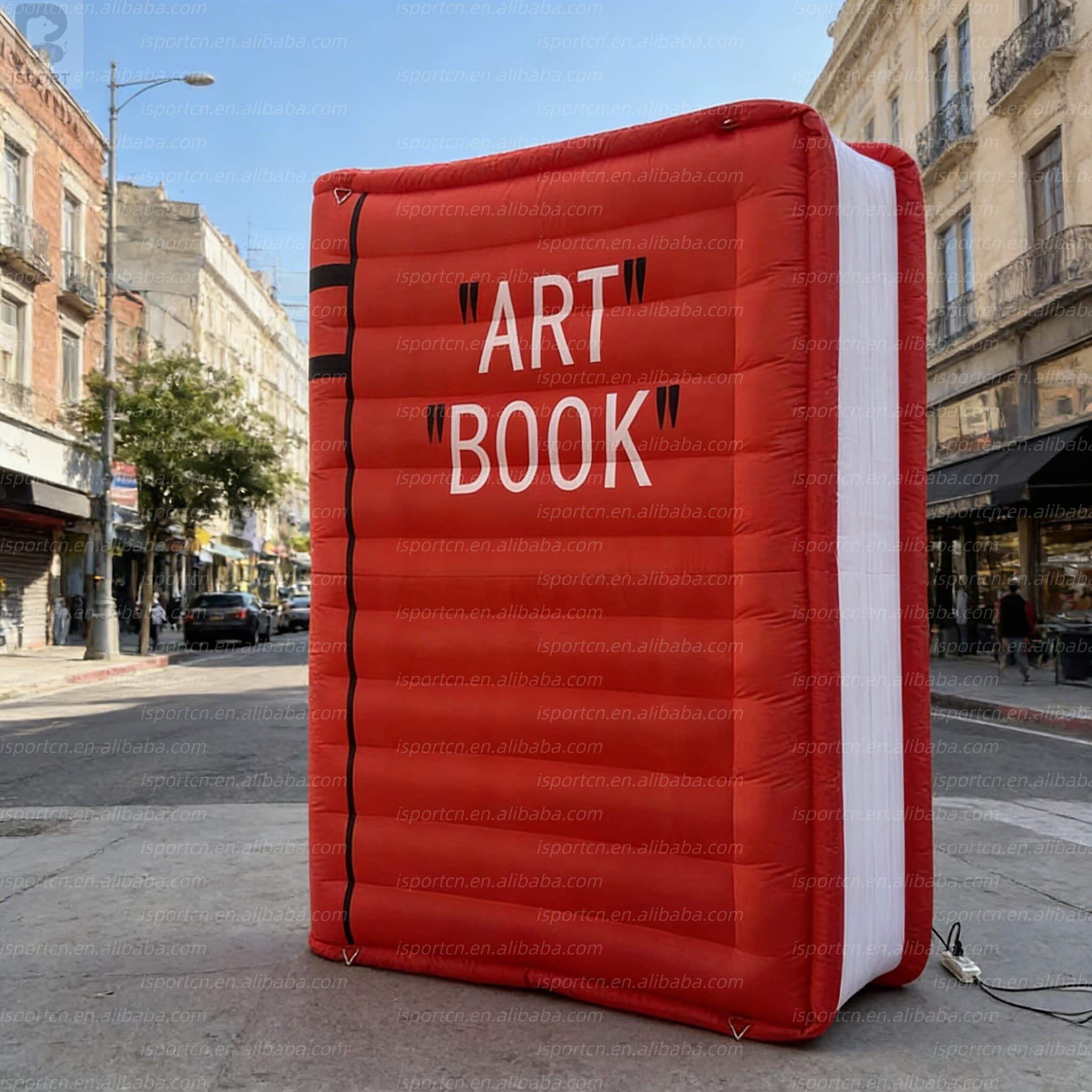 Giant Inflatable Stacked Books - Custom Educational Display