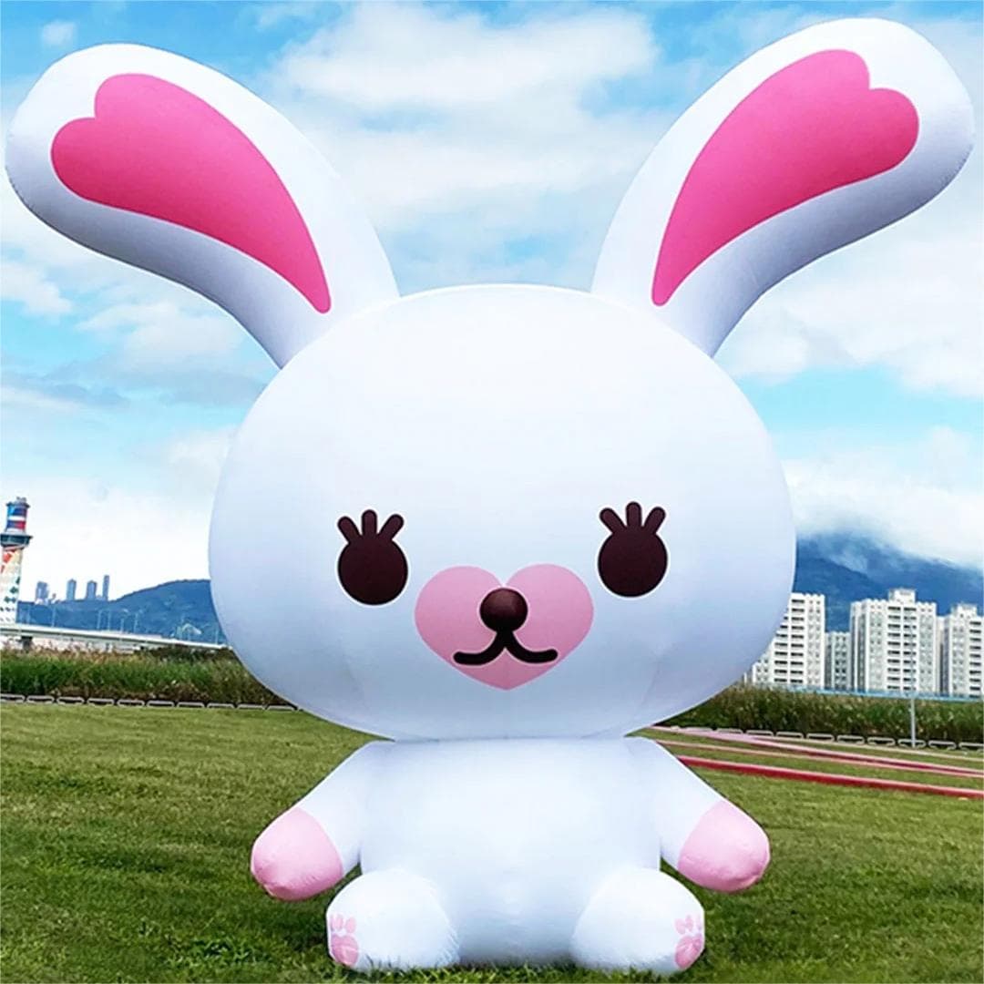 Giant Inflatable Bunny Mascot for Easter & Events