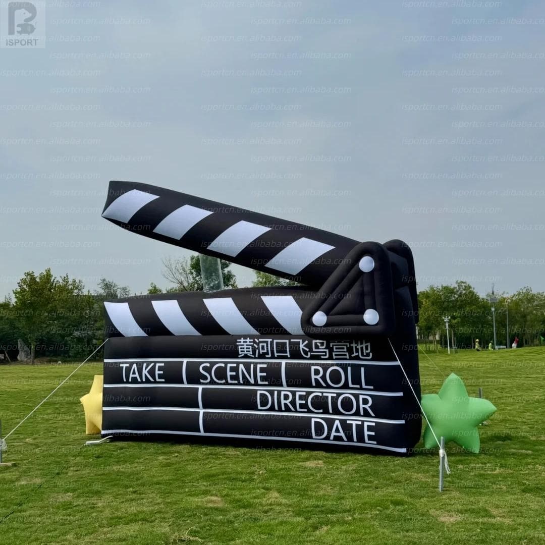 Giant Inflatable Clapperboard Movie Slate Prop