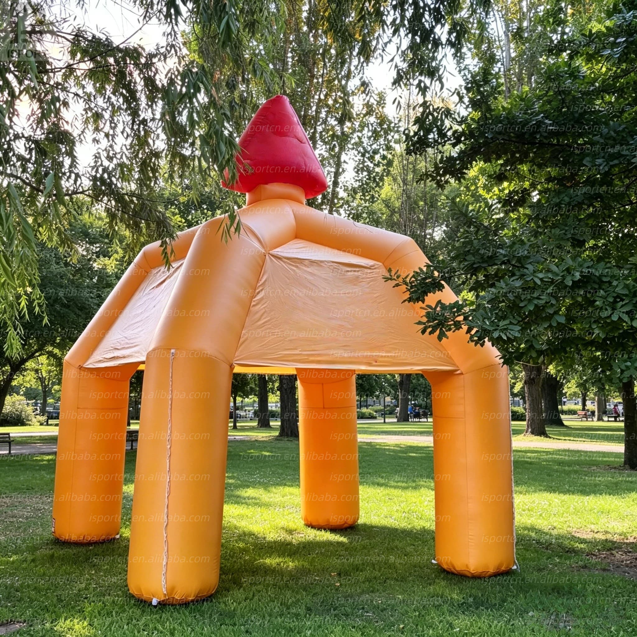 Custom Inflatable Octagonal Pavilion Tent with 4 Pillars