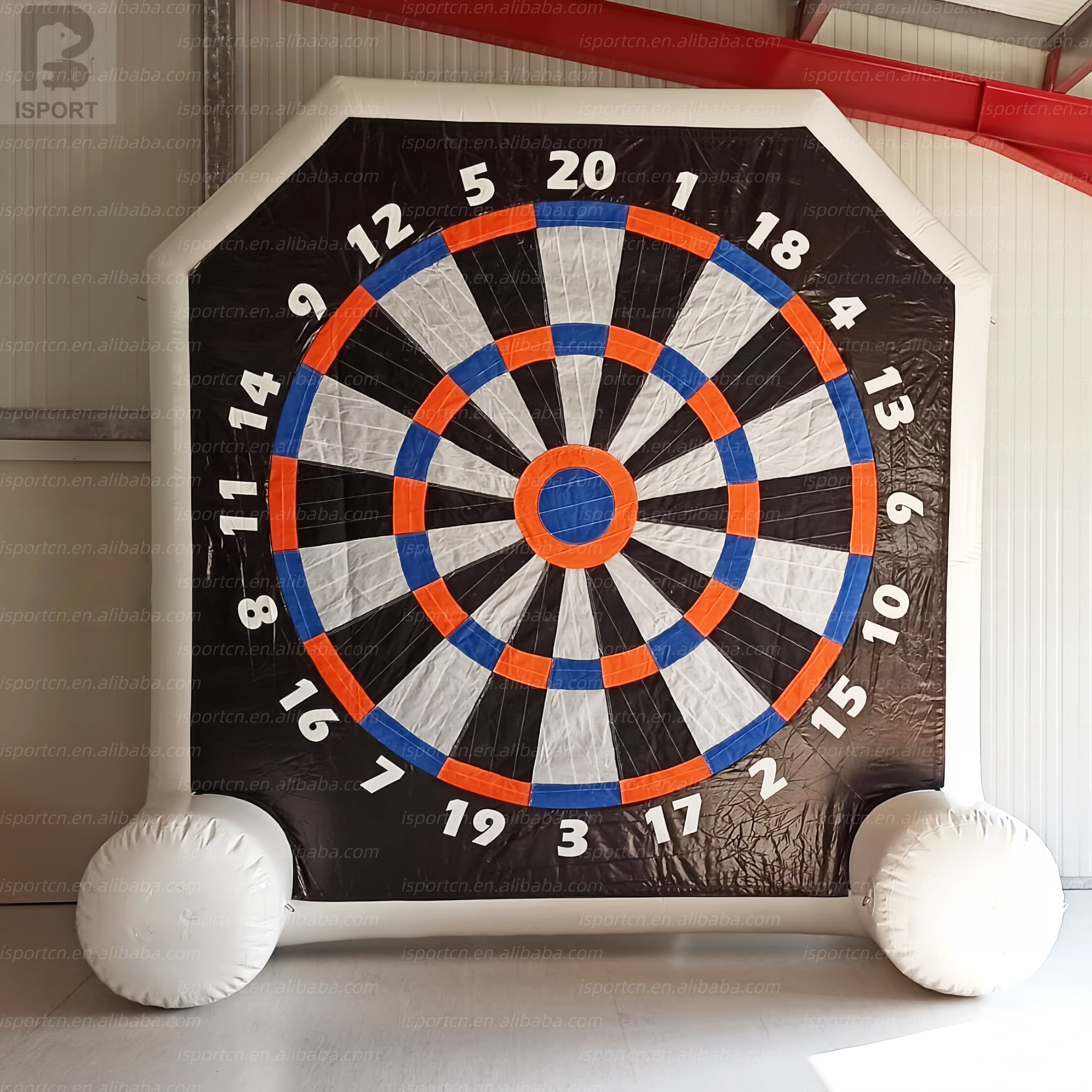 Custom Logo Octagon Inflatable Dartboard Target Game
