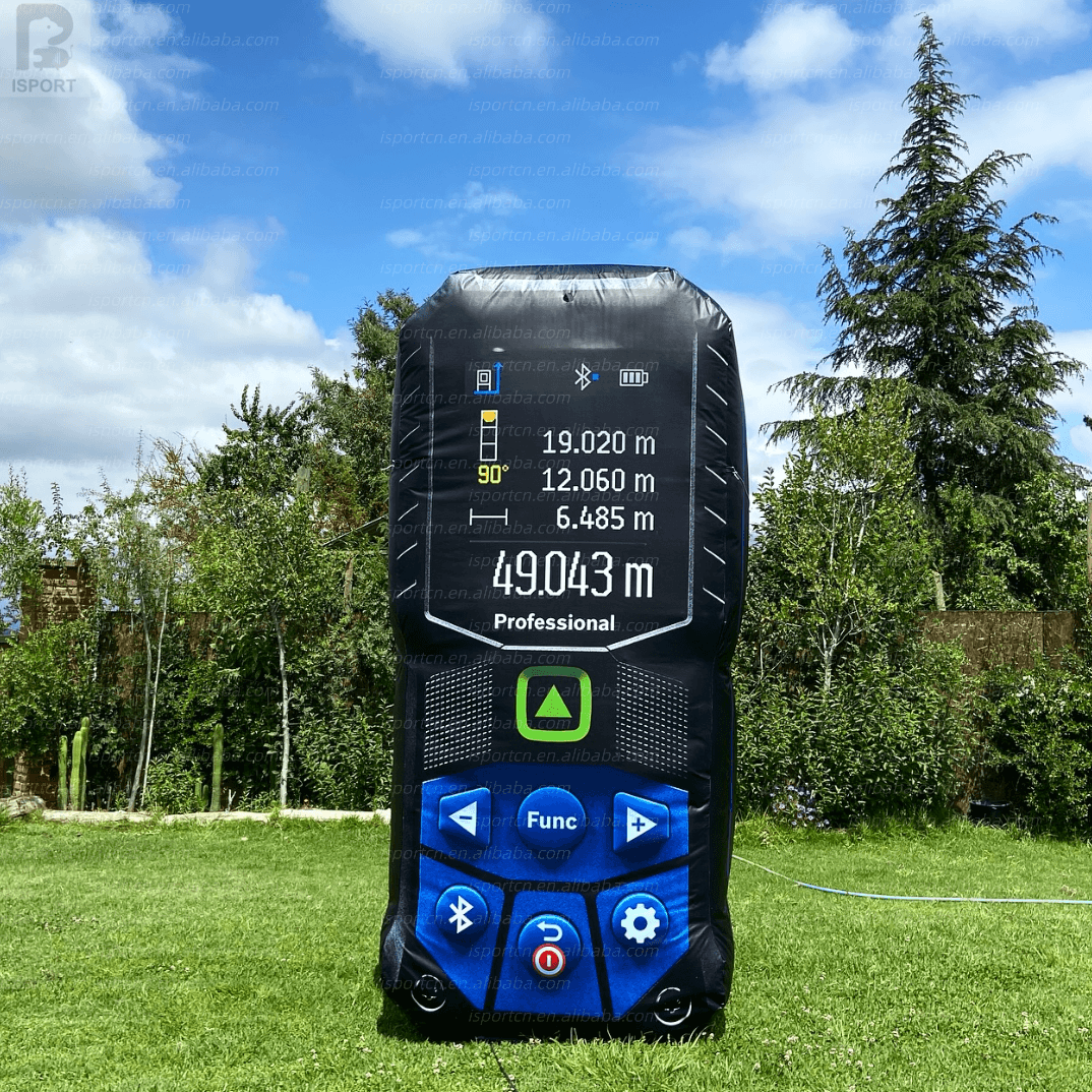 Giant Inflatable Laser Distance Meter Replica for Trade Shows