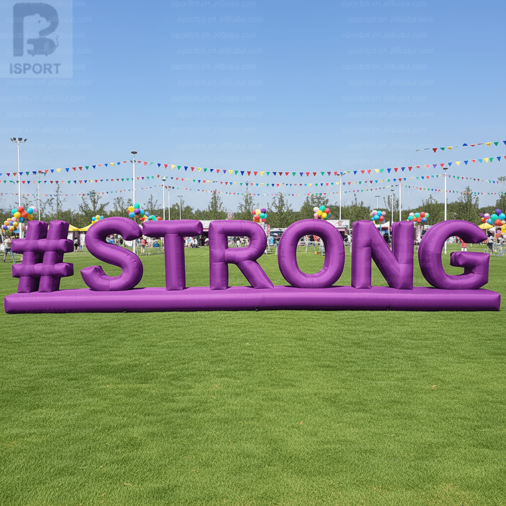 Custom Giant Inflatable Letter Sign for Advertising & Events