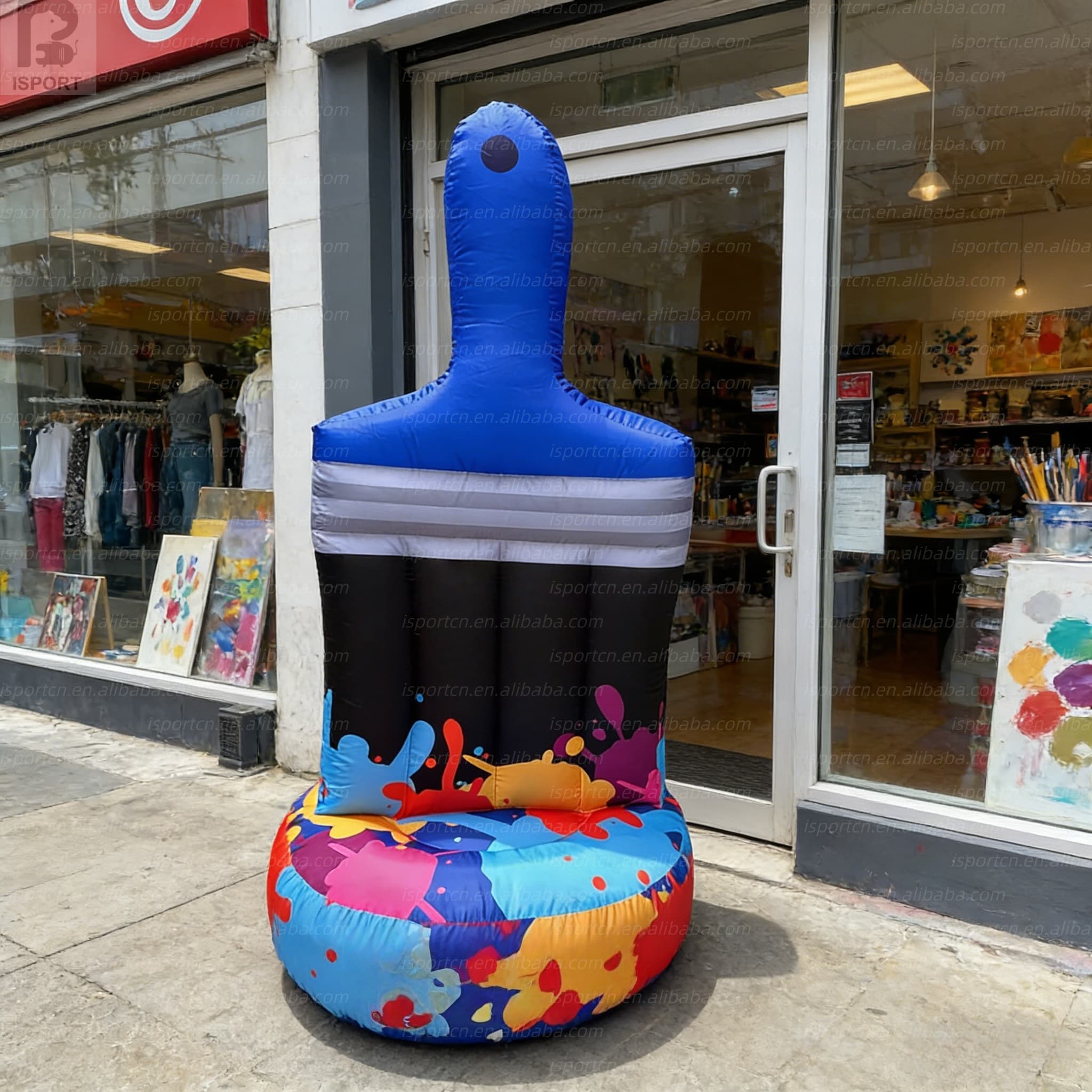 Giant Inflatable Paintbrush for Art Events and Promotions