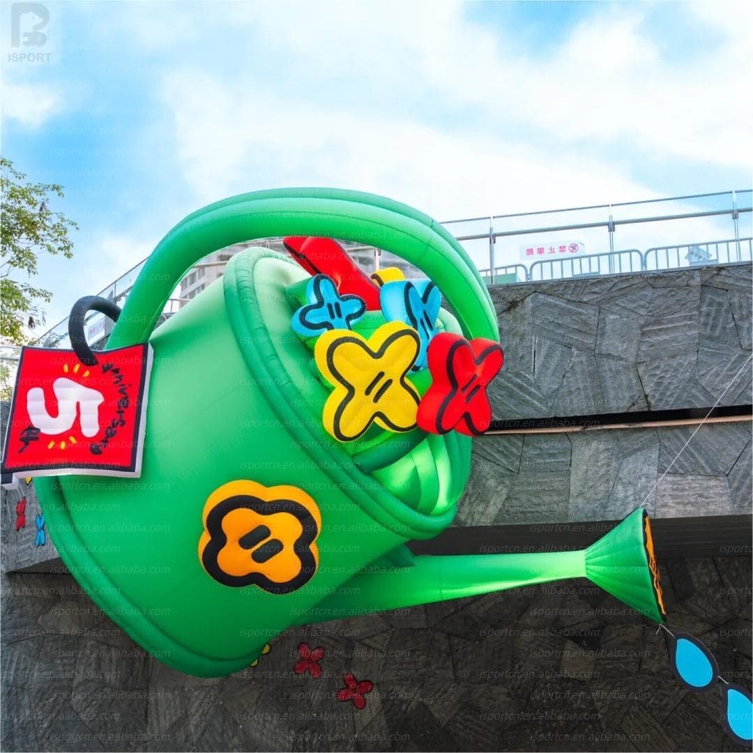 Giant Inflatable Watering Can for Events and Brand Activations