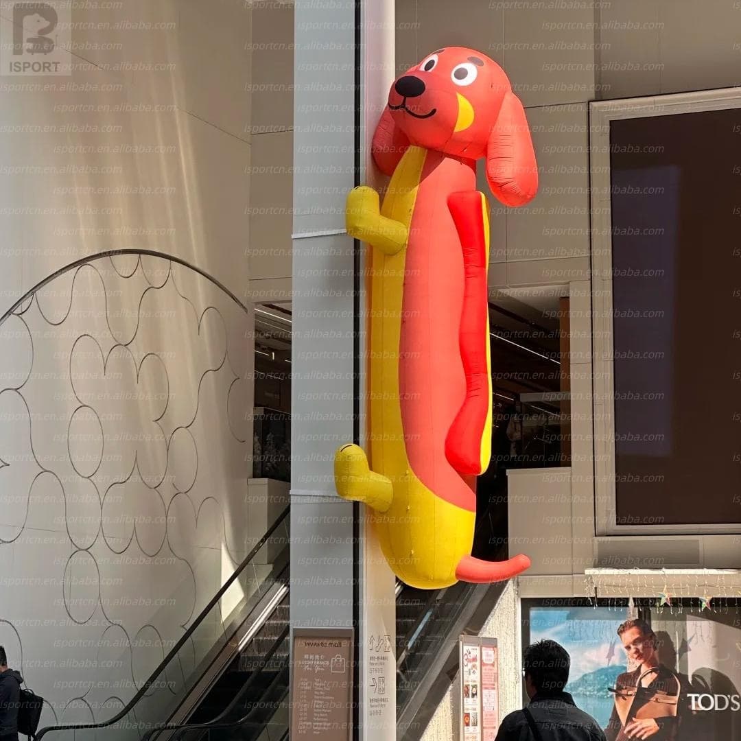 Giant LED Inflatable Dachshund Dog for Event Promotions