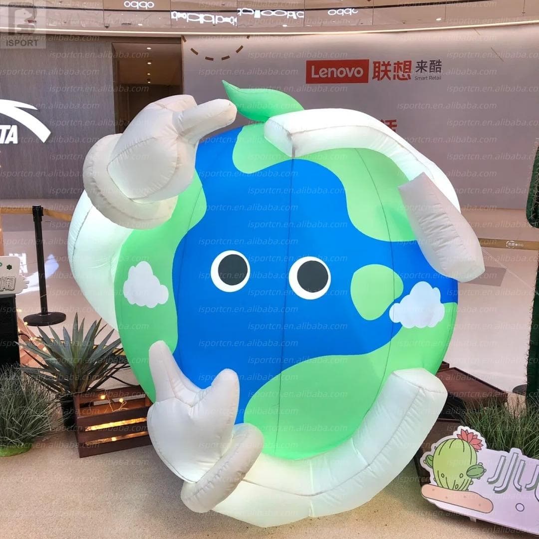 Giant Inflatable Earth Globe for Environmental Events and Advertising
