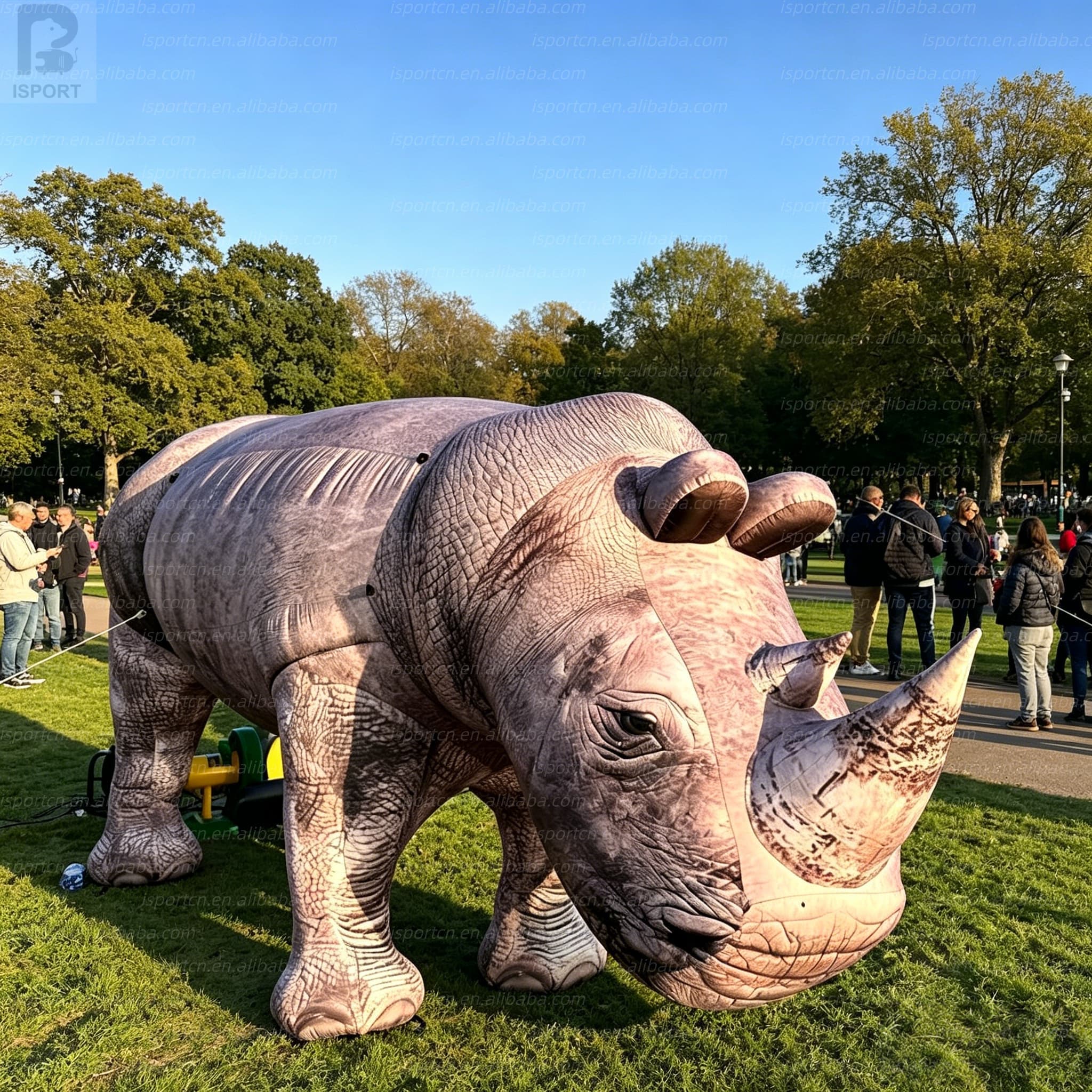 Giant Inflatable Rhinoceros - Custom Safari Animal Display