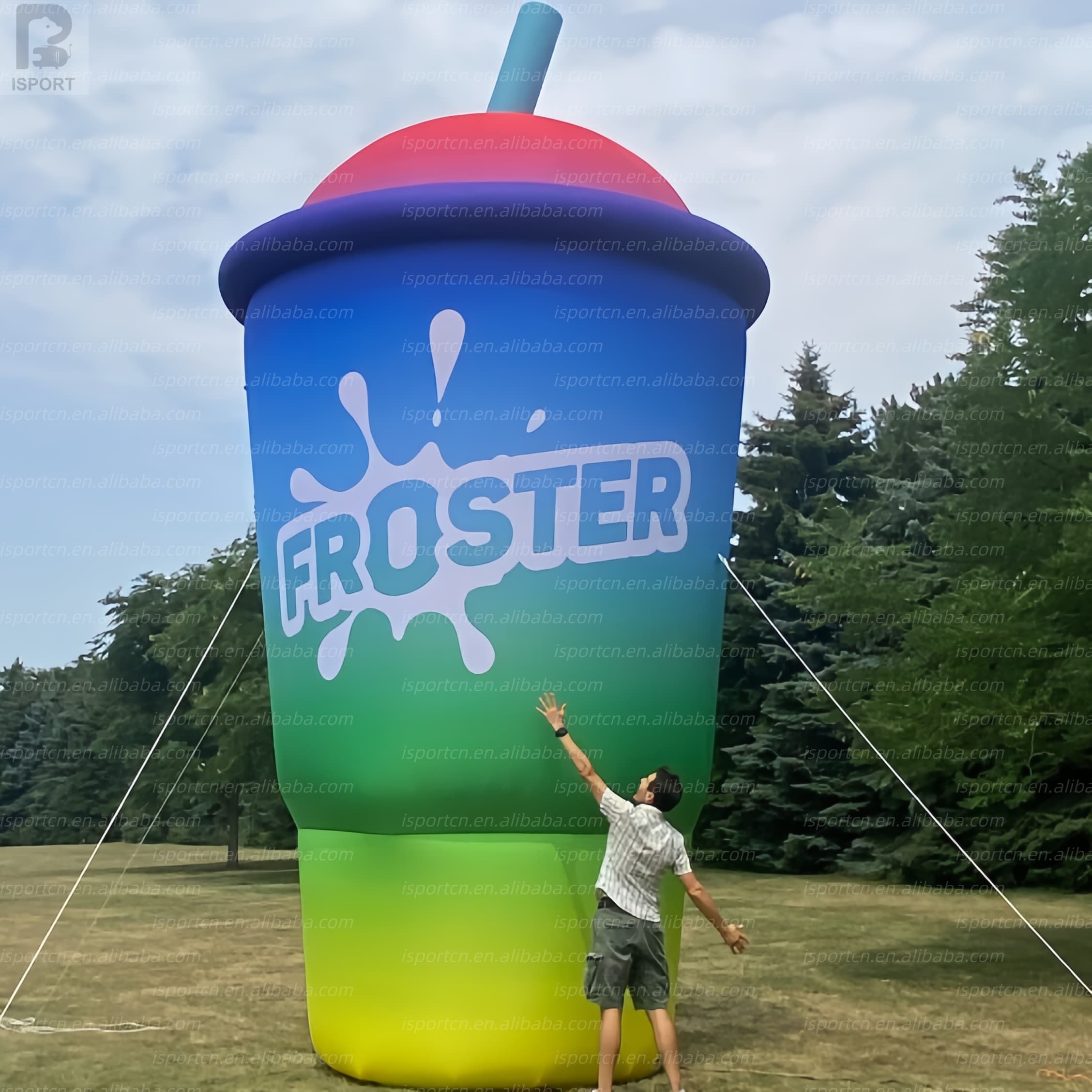 Giant Inflatable Drink Cup for Beverage Promotion