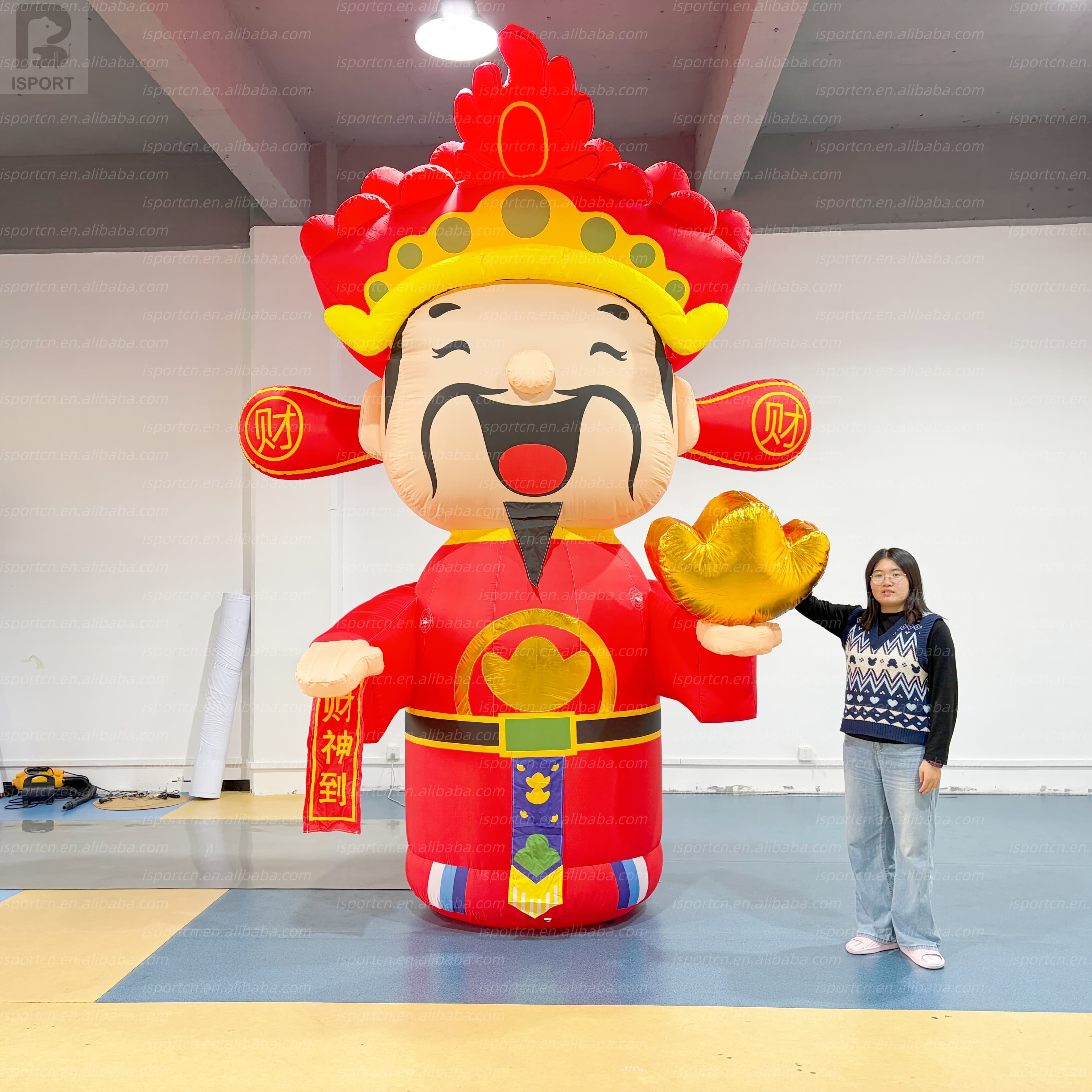 Inflatable God of Fortune Advertising Character