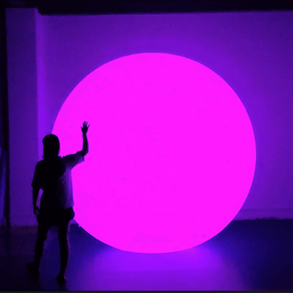 Inflatable LED Crowd Ball with Custom Lighting and Colors