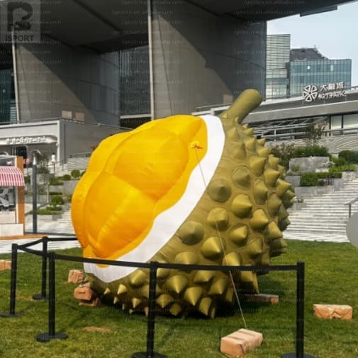 Giant Inflatable Durian Sculpture for Events and Promotions