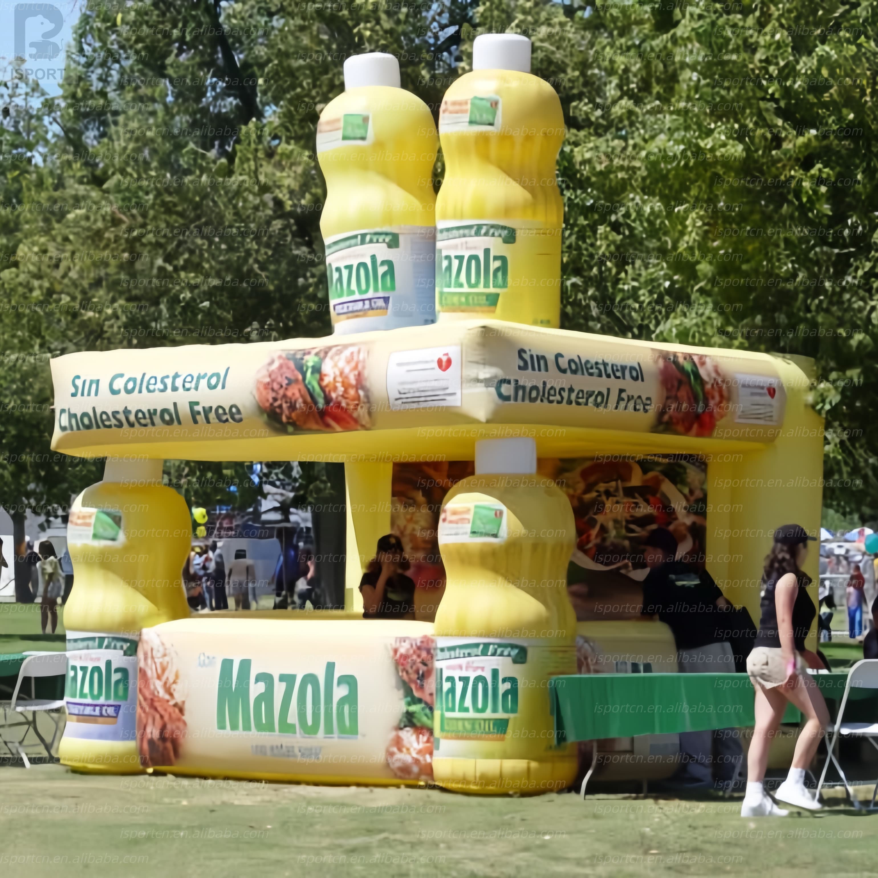 Custom Inflatable Promotional Booth Tent for Trade Shows and Events