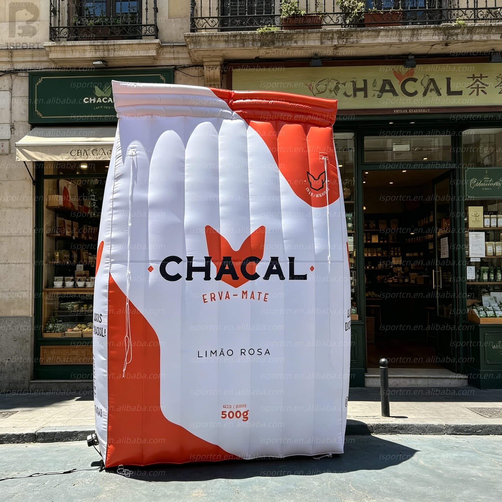 Custom Printed Inflatable Tea Bag for Brand Activations