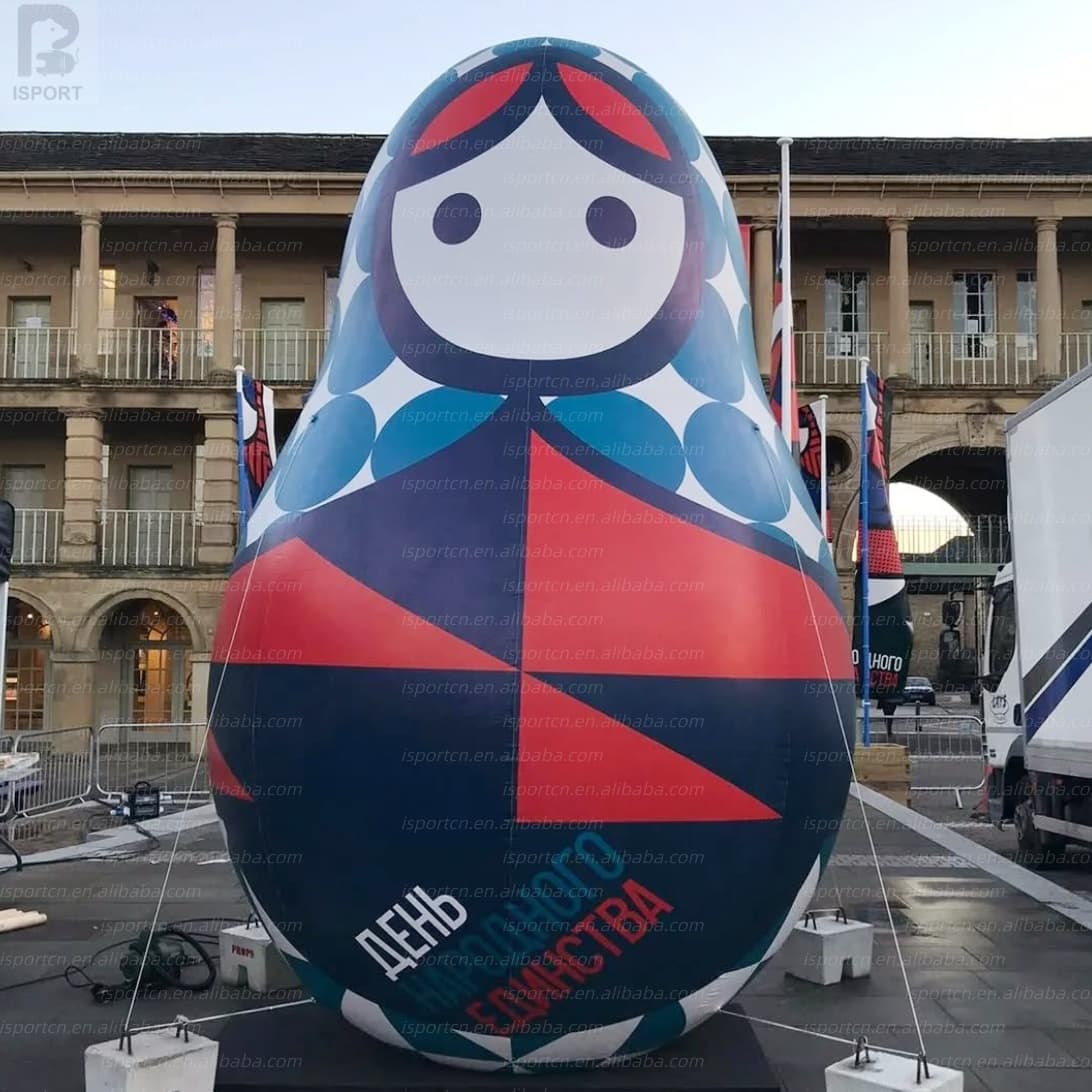 Giant LED Inflatable Matryoshka Doll – Russian Nesting Doll