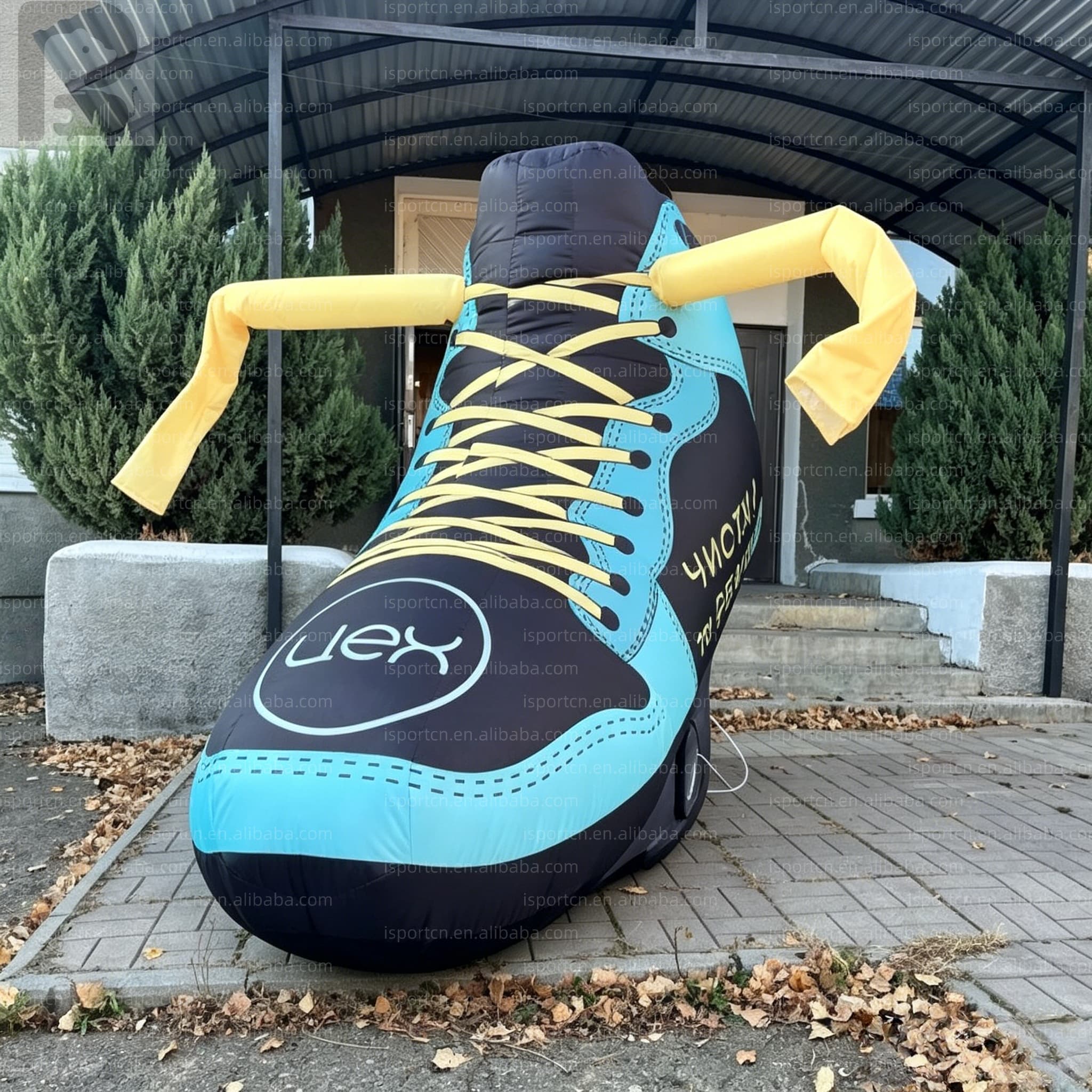 Custom LED Inflatable Sneaker Replica for Brand Activations