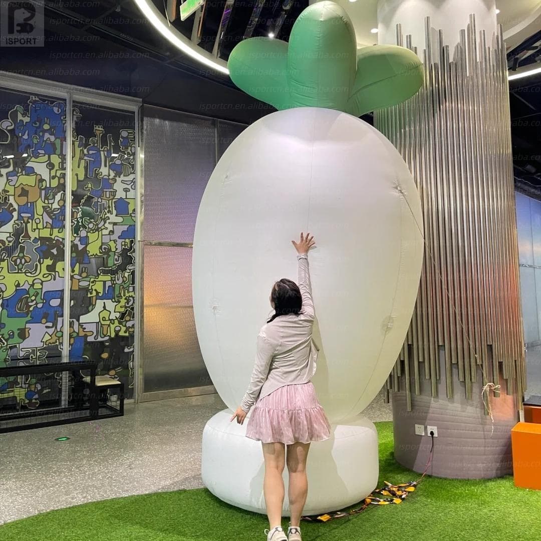 Giant LED Inflatable Radish for Events and Promotions