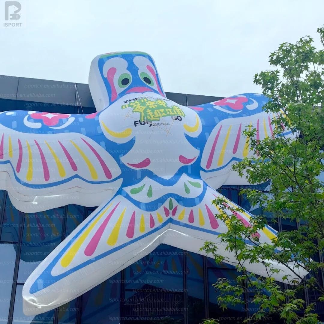 Giant Inflatable LED Kite for Cultural Events and Promotions