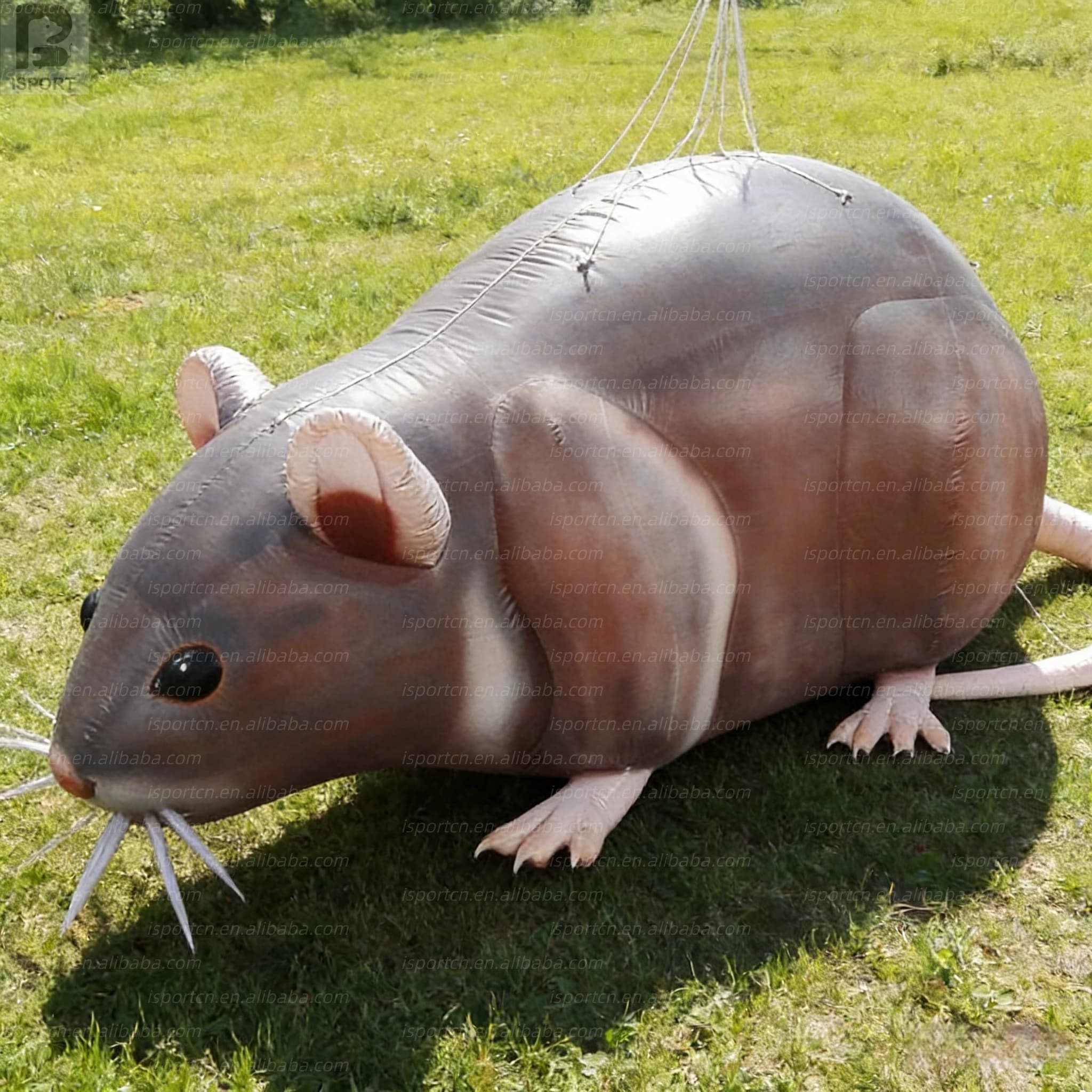 Giant Inflatable Rat with LED Lighting for Events and Promotions