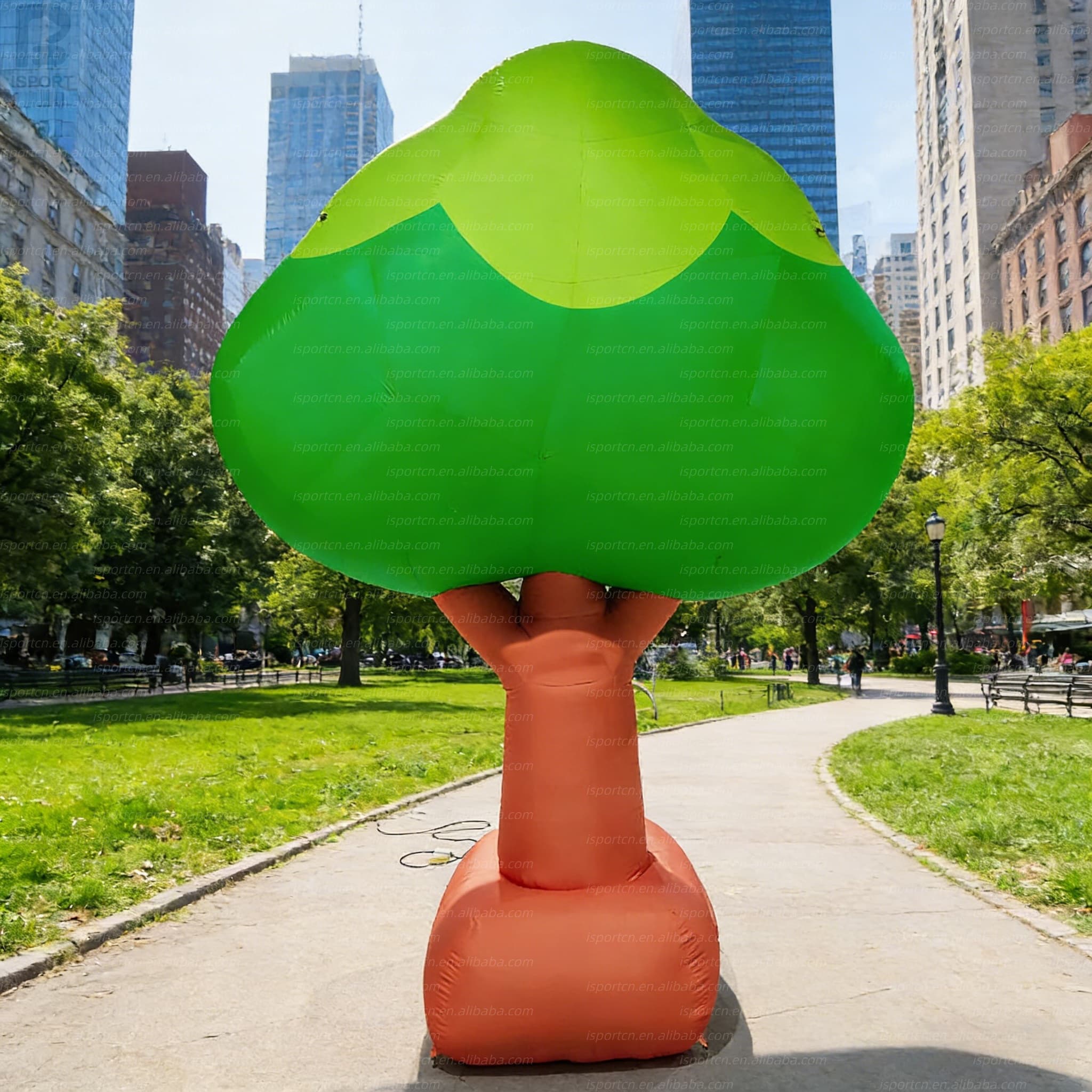 Custom Printed LED Inflatable Tree for Events and Promotions