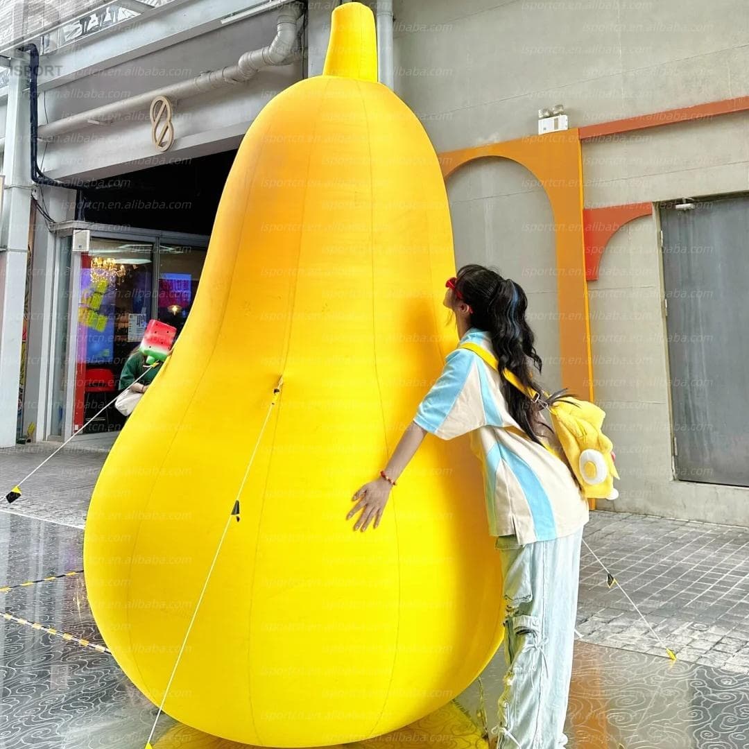 Giant Inflatable Pear Balloon – Realistic Fruit Prop