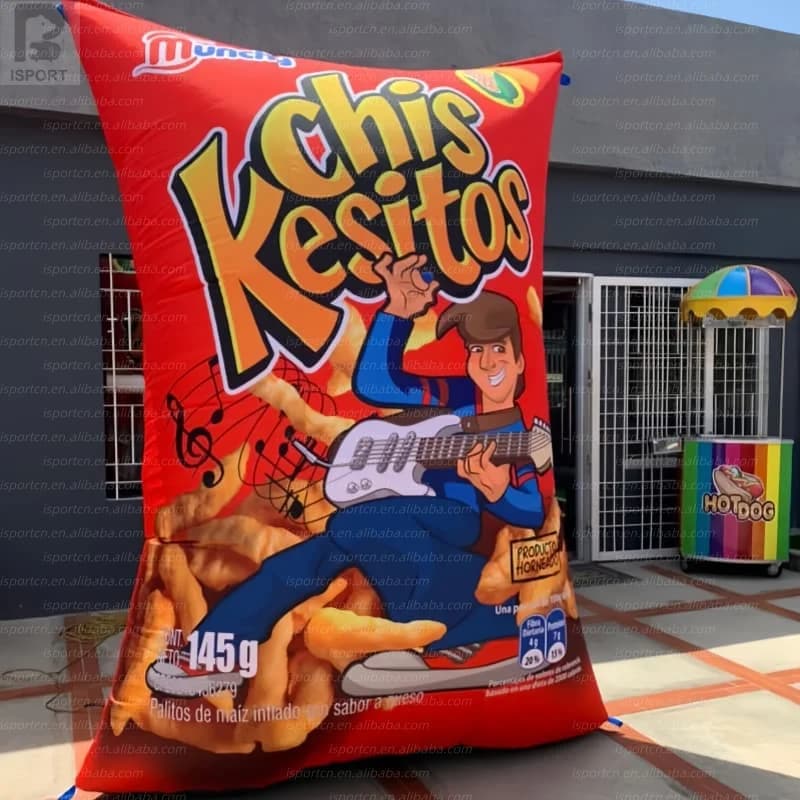 Giant Inflatable Snack Package Replica for Promotions