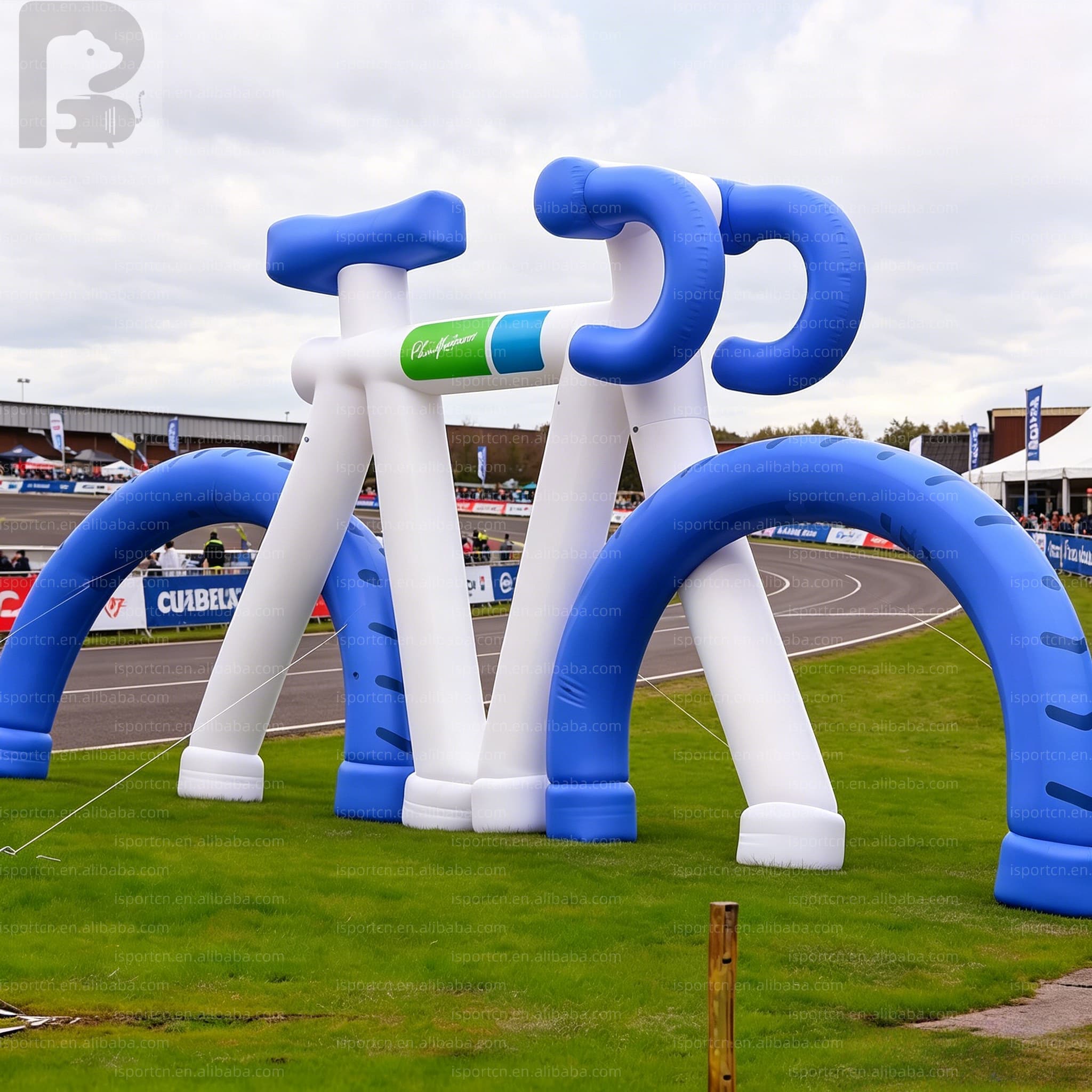 Giant Inflatable Bicycle Arch for Cycling Events and Bike Shops