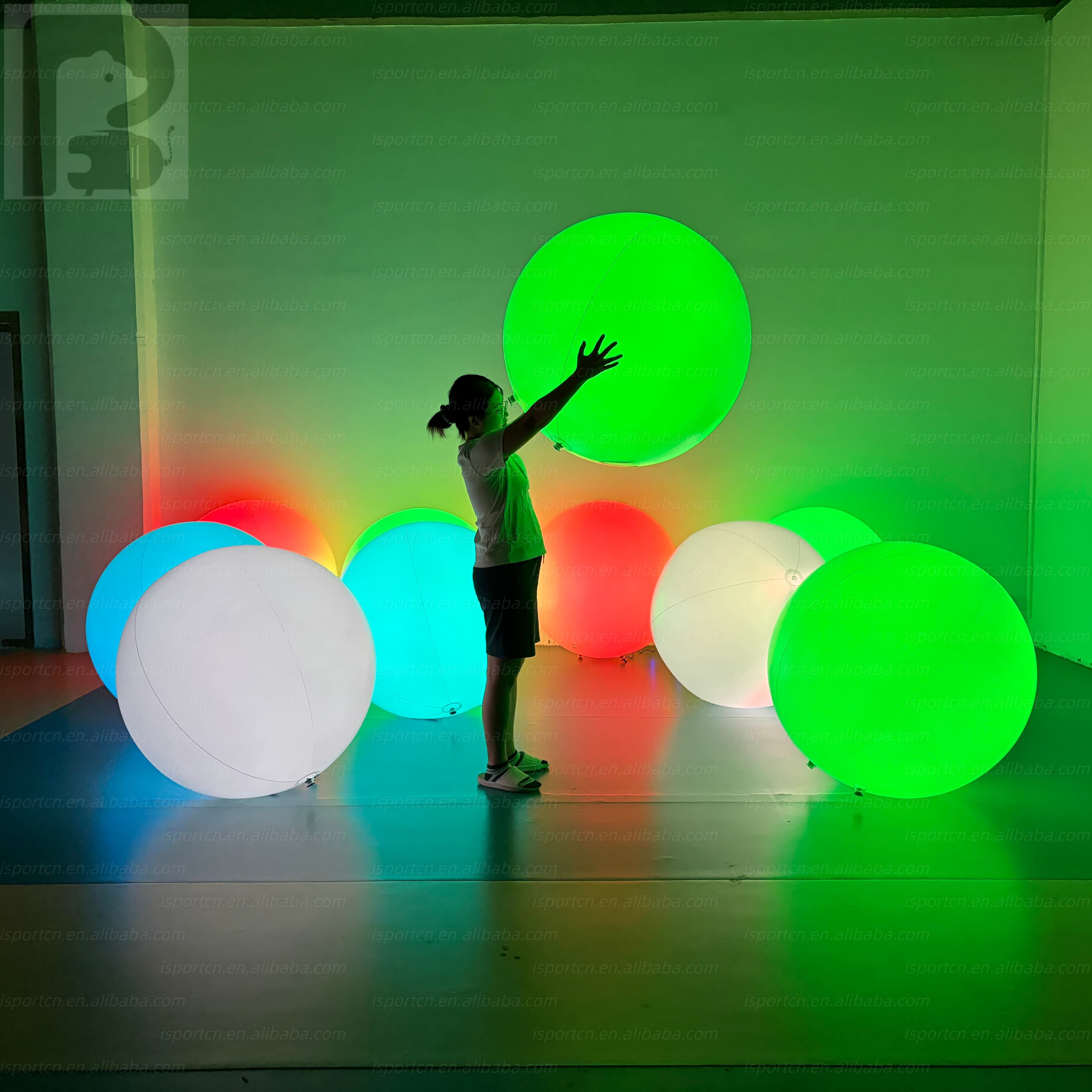 Remote Control LED Inflatable Light Ball for Parties and Events