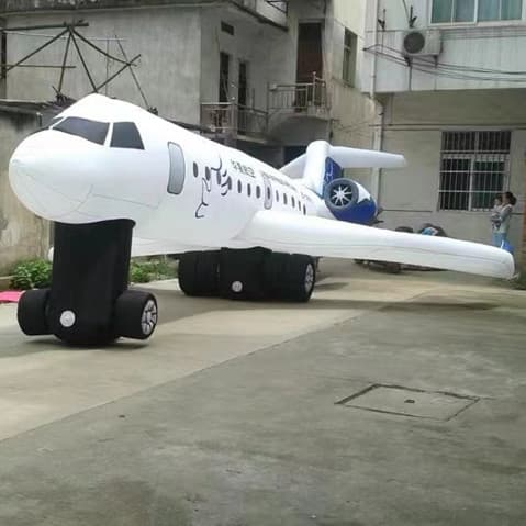 Custom Giant Inflatable Airplane for Advertising & Events